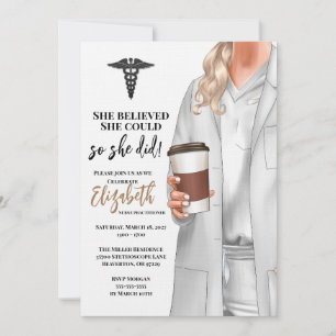 Einladung von White Coat Medical School Abschluss