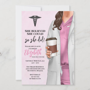 Einladung von White Coat Medical School Abschluss