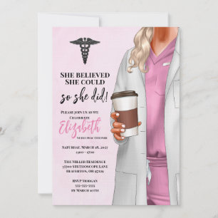 Einladung von White Coat Medical School Abschluss