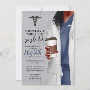 Einladung von White Coat Medical School Abschluss