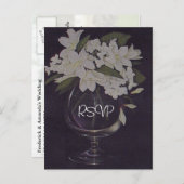 Einladung von White Floral Weditation UAWG mit Fot (Vorne/Hinten)