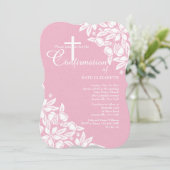 Einladung von White Jasmine (Stehend Vorderseite)