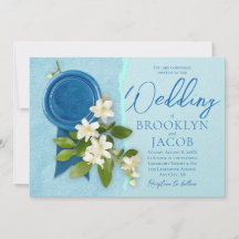 Einladung von White Jasmine zur Hochzeit