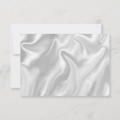 Einladung von White Satin Quilt (Rückseite)