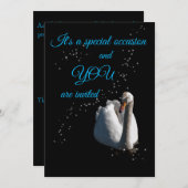 Einladung von White Swan (Vorne/Hinten)