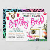 Einladung von White Trash (Vorne/Hinten)