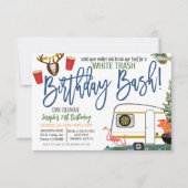 Einladung von White Trash (Vorderseite)