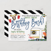 Einladung von White Trash (Vorne/Hinten)