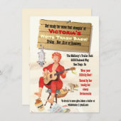 Einladung von White Trash (Vorne/Hinten)