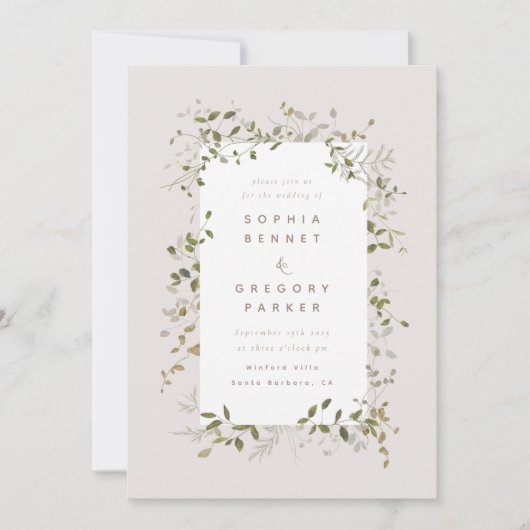 Einladung von Wiesenweiden (Vorderseite)