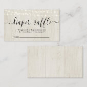 Einladung von Windeln für Babydusche (Vorne/Hinten)