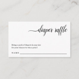 Einladung von Windeln für Babydusche