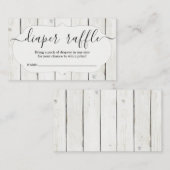 Einladung von Windeln für Babydusche (Vorne/Hinten)