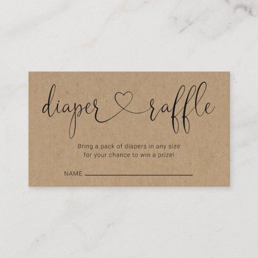 Einladung von Windeln für Babydusche (Vorderseite)