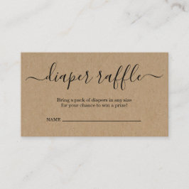 Einladung von Windeln für Babydusche