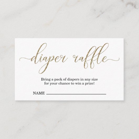 Einladung von Windeln für Babydusche (Vorderseite)