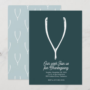 Einladung von Wishbone-Erntedank