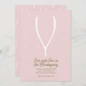 Einladung von Wishbone-Erntedank (Vorne/Hinten)