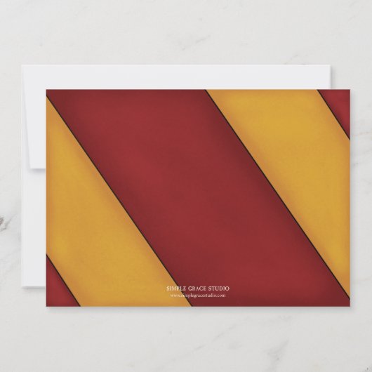 Einladung von Wizardry Foto (Rückseite)