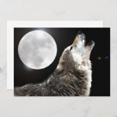 Einladung von Wolf & Moon (Vorne/Hinten)