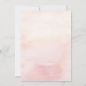 Einladung von Woodland Animals Virtual Baby Shower (Rückseite)