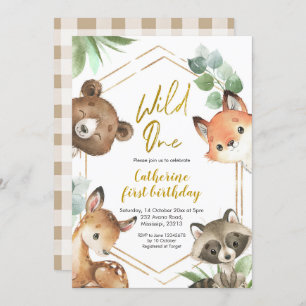 Einladung von Woodland Wild zum Geburtstag