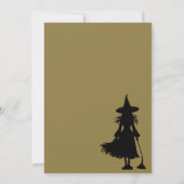 Einladung von Wtichy Halloween-Party (Rückseite)