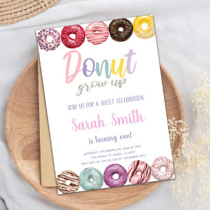 Einladung von Yellow Donut zum Geburtstag