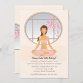 Einladung von Yoga Girl (Vorne/Hinten)