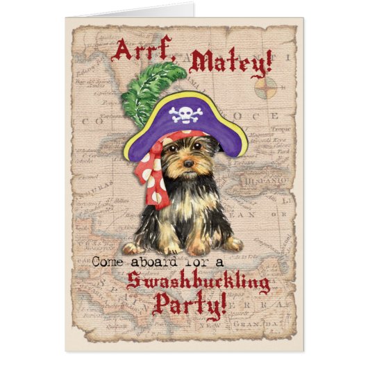 Einladung von Yorkie Pirate (Vorne)
