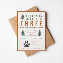 Einladung von Young Wild and Three Forest zum Gebu