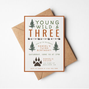 Einladung von Young Wild and Three Forest zum Gebu