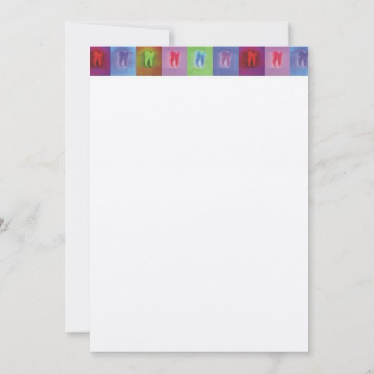 Einladung von Zahnärzten (Rückseite)