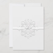 Einladung von Zierleisten (Rückseite)