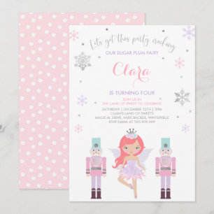 Einladung von Zuckerpflaumen zur Einladung