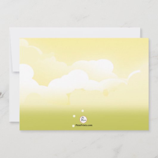 Einladung von Zuhause Fall Open House (Rückseite)