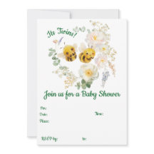 Einladung von zwei Bienen