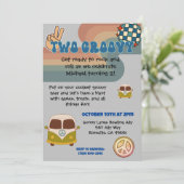 Einladung von zwei Groovy Boy zum Geburtstag (Stehend Vorderseite)