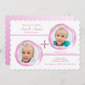 Einladung von zwei Mädchen zum religiösen Foto (Vorne/Hinten)