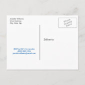 Einladung von zwei Monstern Geburtstagsparty (Rückseite)