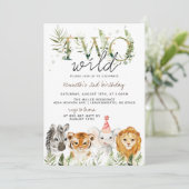 Einladung von zwei Wildtierzüchtern (Stehend Vorderseite)