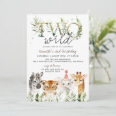 Einladung von zwei Wildtierzüchtern (Stehend Vorderseite)