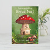 Einladung von Zwerg Land (Stehend Vorderseite)