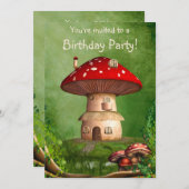 Einladung von Zwerg Land (Vorne/Hinten)