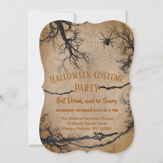 Einladung von Zwisted Tree (Vorderseite)