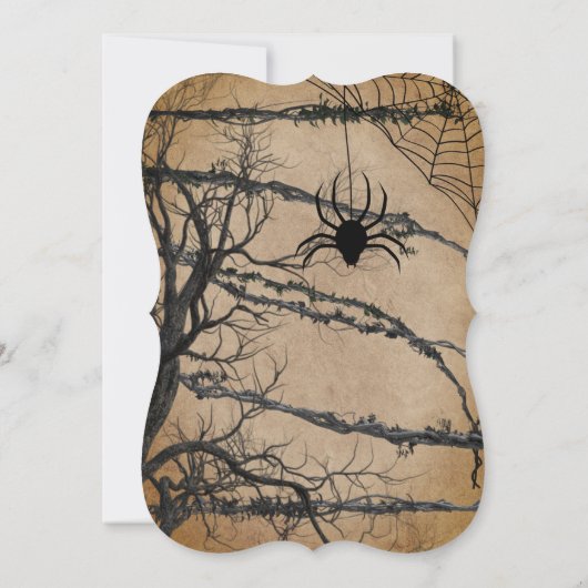 Einladung von Zwisted Tree (Rückseite)