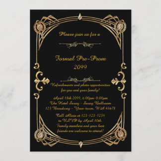 Einladung vor Beginn der Prom-Phase, Pre-Prom, Qui