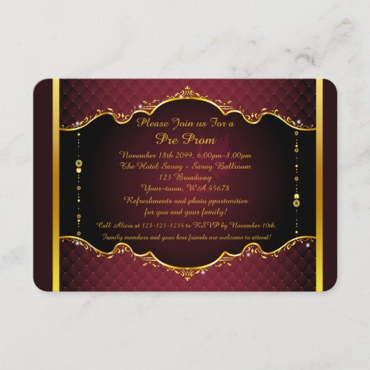 Einladung vor Beginn des Programmzeitraums, Pre-Pr (Vorderseite)