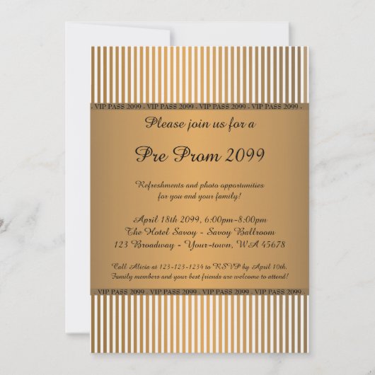 Einladung vor Beginn des Programmzeitraums, Pre-Pr (Vorderseite)