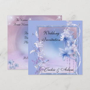 Einladung Wedding Lilac Floral